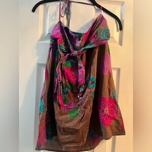 French Connection Floral Halter Top